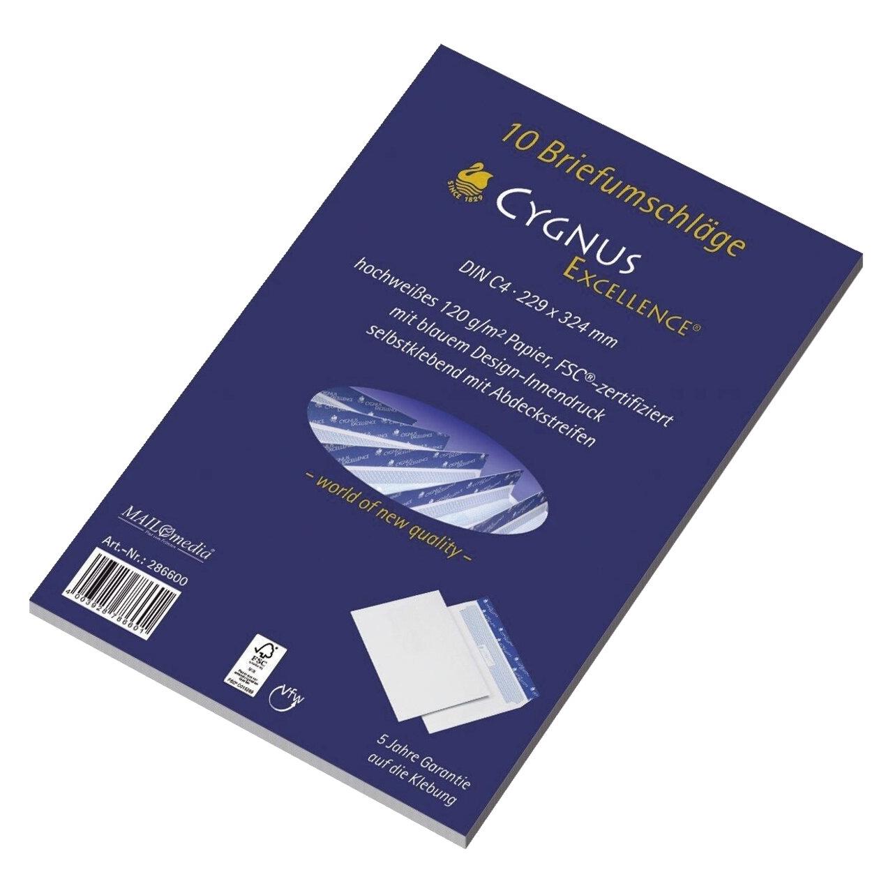 Mailmedia Couverts Cygnus Excellence (229 x 324 mm, 10x) (30002434)