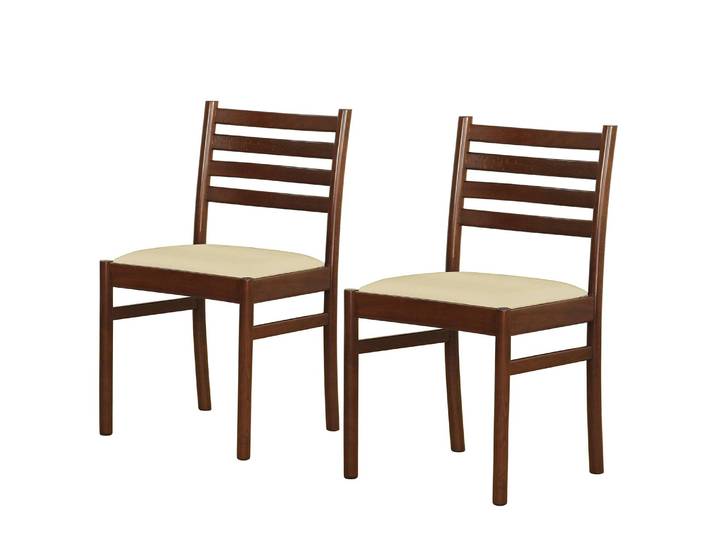 Esszimmerstuhl Borrado 2er-Set 47 x 82 x 48cm Beige/Beige