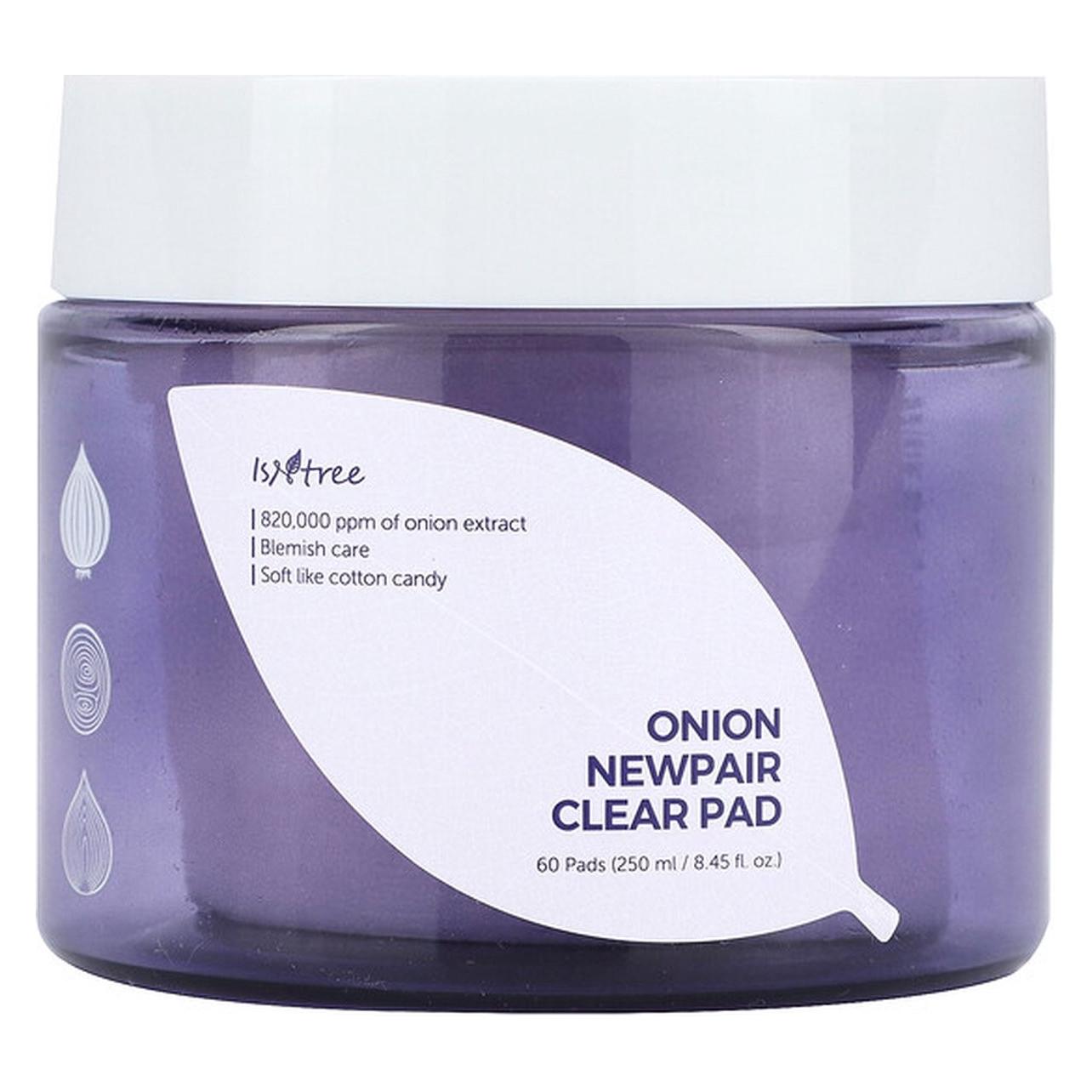 Isntree - Onion Newpair Clear Pad 250 ml - Peeling (Reinigungspeeling, 250 ml) (8809800940460)