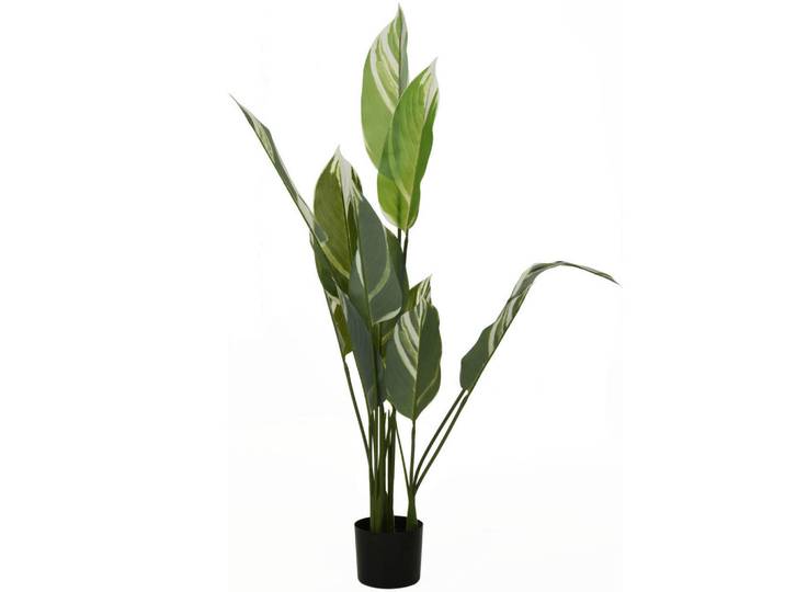 Künstliche Pflanze 118 cm, Grün, Kunststoff, 118 cm, Dekoration, Blumen & Blumentöpfe, Kunstpflanzen