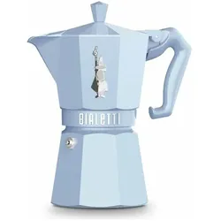 Bialetti Moka Exclusive, Espressokocher, Blau
