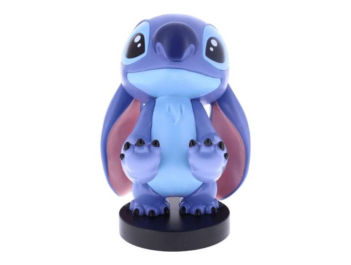 Cable Guys Disney Lilo et Stitch Figurine Gaming Stitch - Support pour manette ou smartphone - Câble USB Inclus - 20 cm