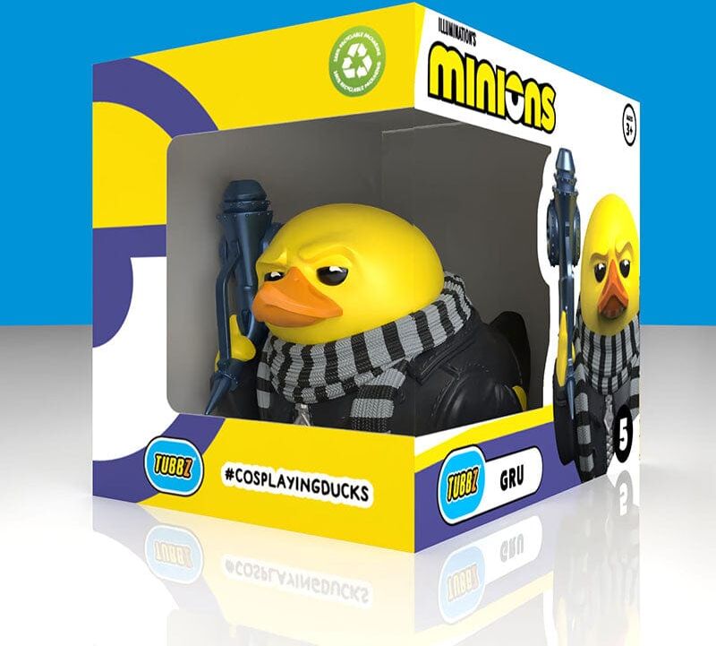 Tubbz Collectibles – Minions – Gru (Boxed Edition) - Official Minions Collectible Display Piece - Desk Ready - Ages 3 and Up