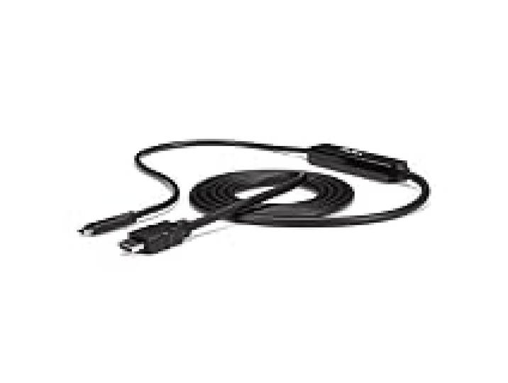 StarTech Câble Adaptateur USB-C vers HDMI 2m, 4K 30Hz, Réversible, Noir