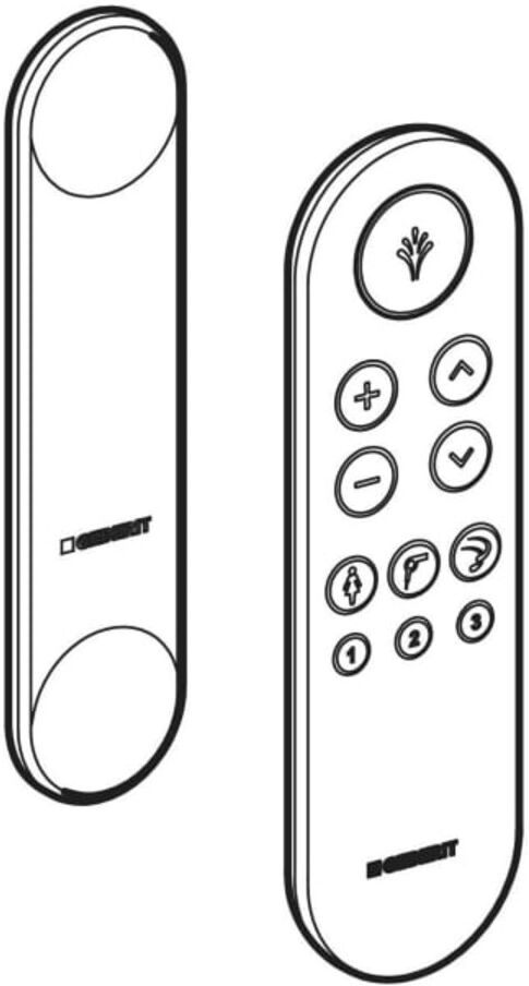 Geberit Fernbedienung groß, weiß (245830011)