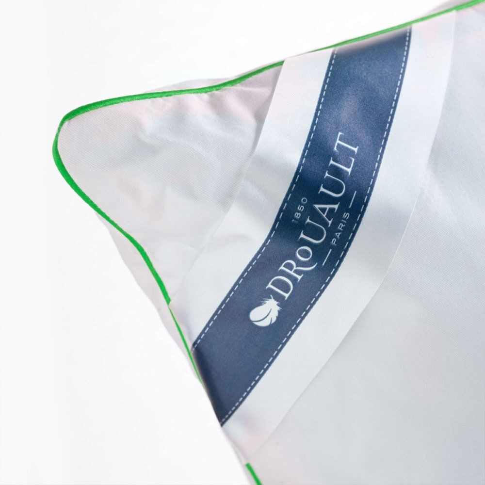 Drouault Oreiller - 10% duvet canard blanc - ferme 45x70 cm Blanc 70x0x45cm