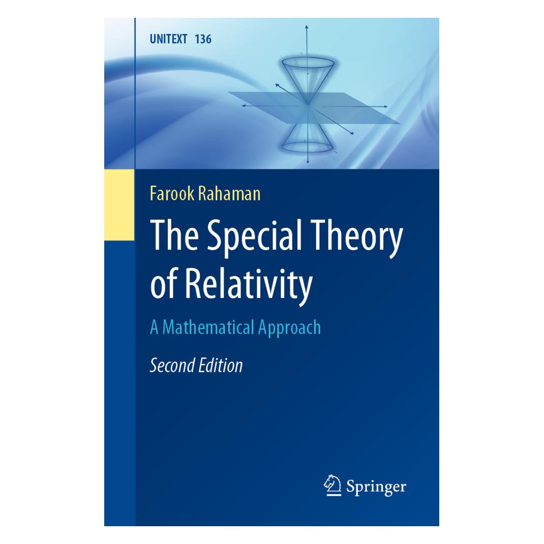 Springer The Special Theory of Relativity (Englisch, Softcover, Farook Rahaman) (56237455)