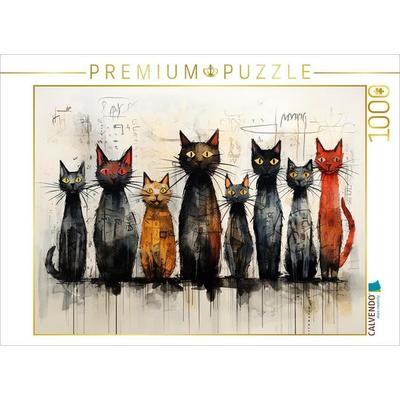 CALVENDO Puzzle Cats | 1000 Teile Lege-Größe 64x48cm Foto-Puzzle für glückliche Stunden, Sonstige von , Calvendo Puzzle