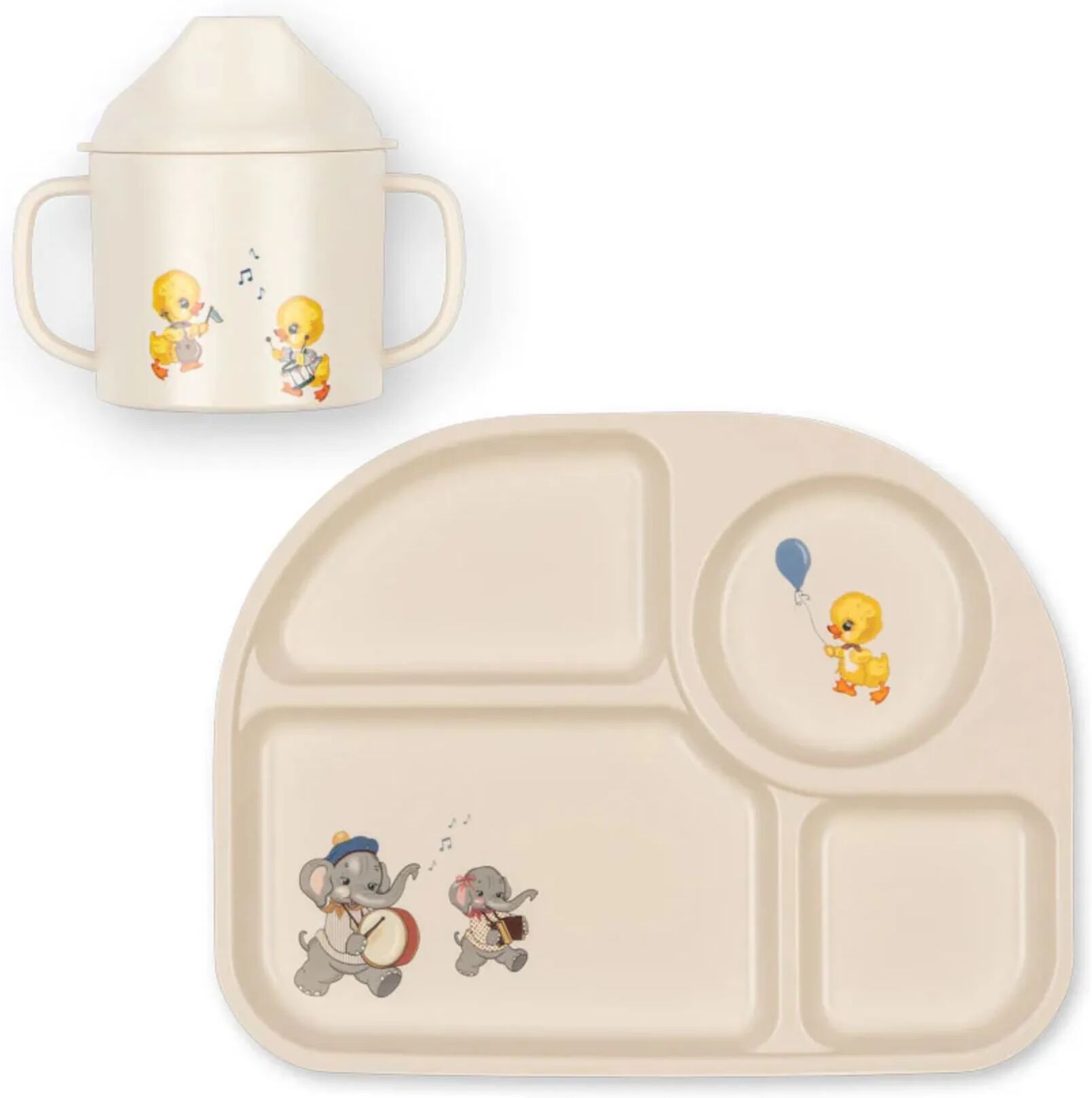 Konges Sløjd Set repas Music Parade Blanc taille unique