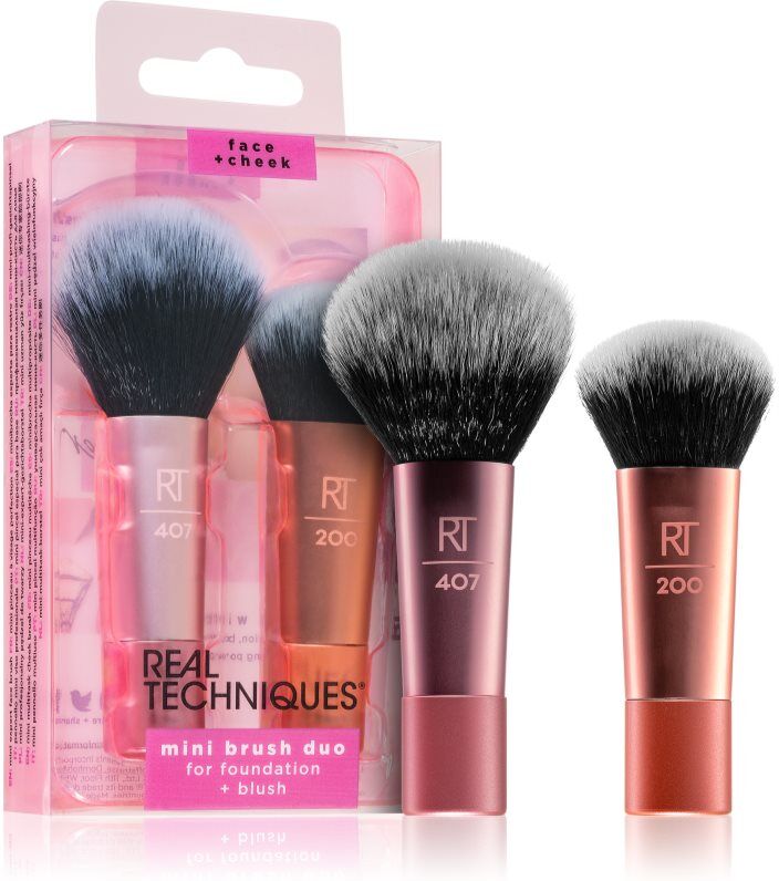 Real Techniques Mini kit de mini pinceaux 2 pcs