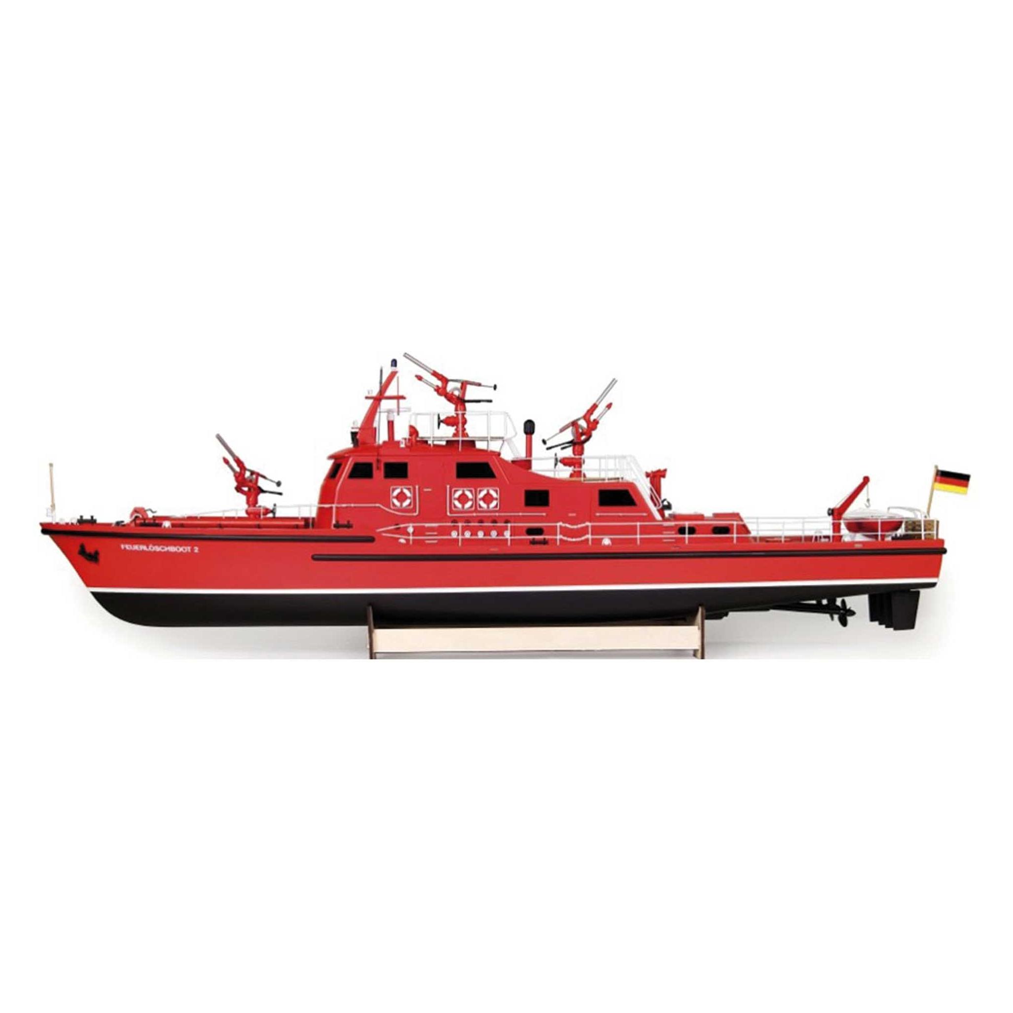 Romarin feuerlöschboot düsseldorf bausatz 1/25 (ro1100)
