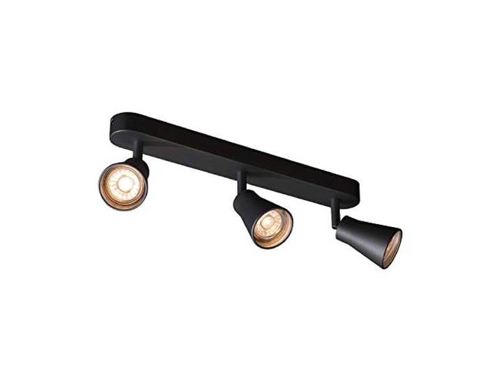 SLV AVO CW Triple\, Applique murale d'intérieur et de plafonnier QPAR51 Noir max. Ampoule 50 W en métal