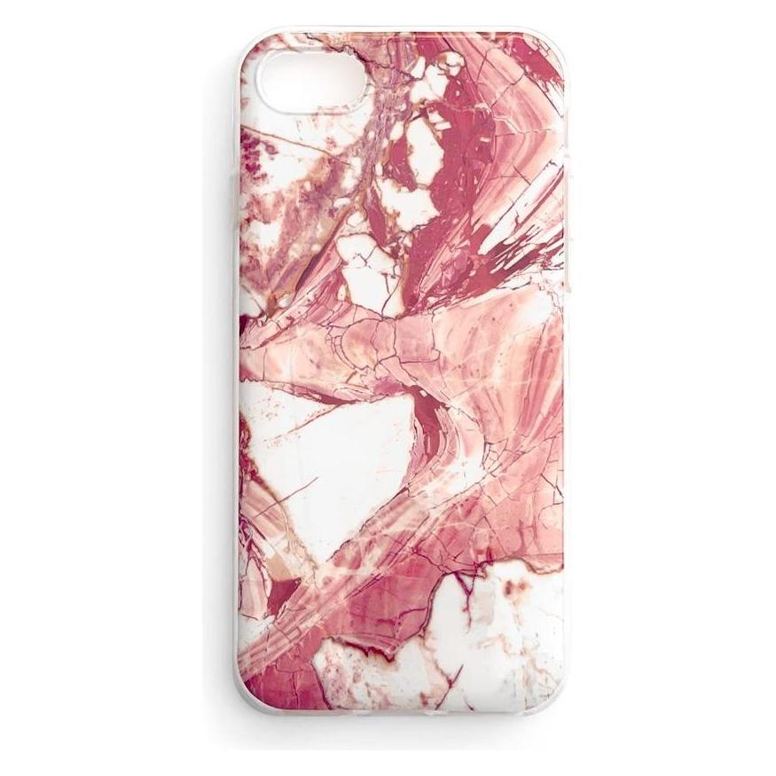 Wozinsky Marble TPU case cover for Samsung Galaxy A02s EU pink (Samsung Galaxy A02s) (Wozinsky Marble TPU Samsung A02S (166,4 mm) Pink)