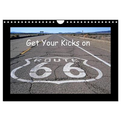 Get Your Kicks on Route 66 (Wandkalender 2027 DIN A4 quer), CALVENDO Monatskalender