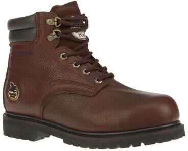 "Georgia Boot Oiler 6"" Safety Toe - Mens 13 Brown Boot W"