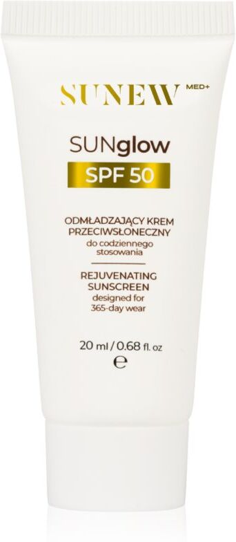 SUNEWMED+ SUNglow Anti-Aging Face Sunscreen SPF 50 crème solaire effet rajeunissant SPF 50 20 ml