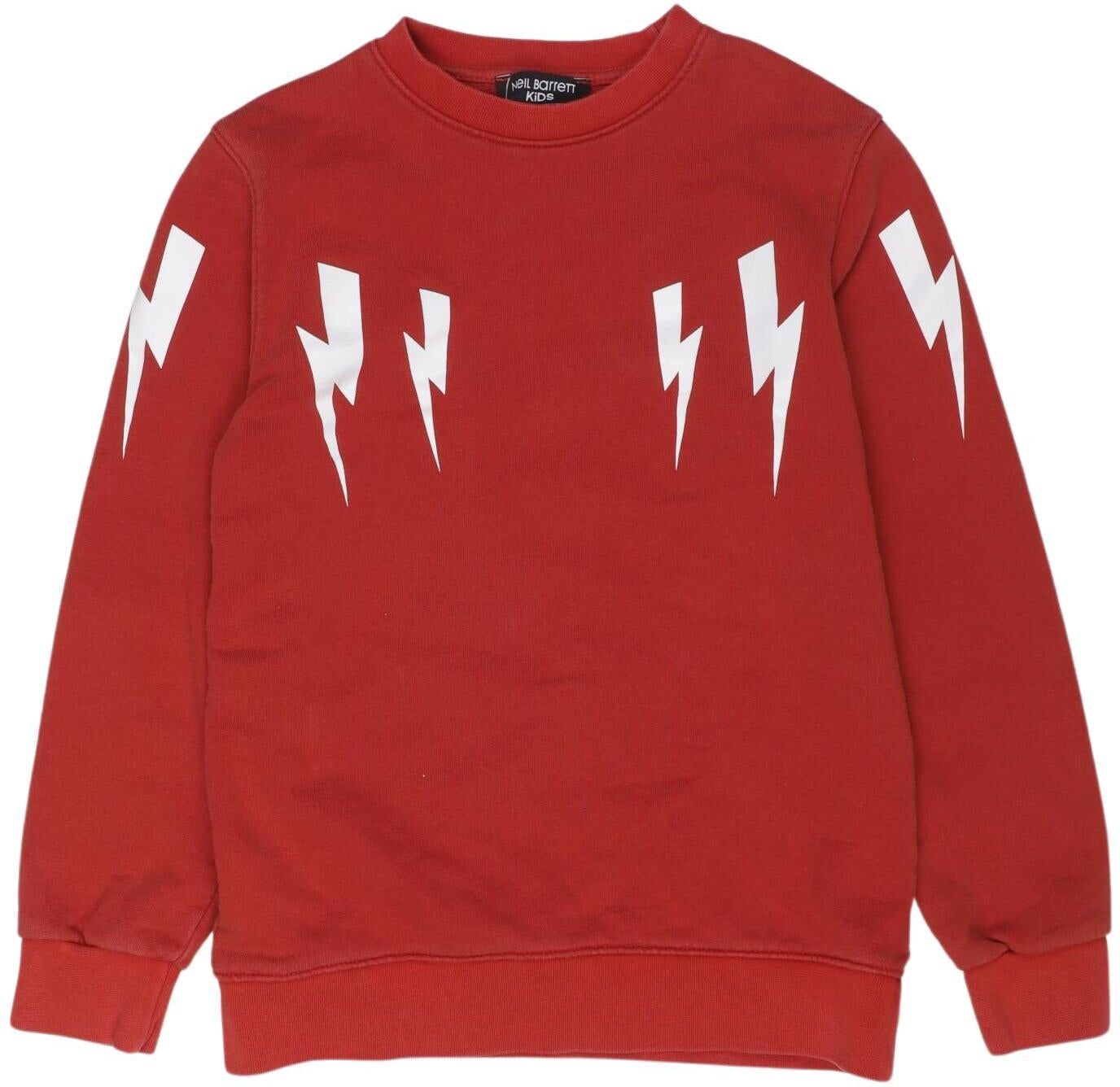 Neil Barrett Jungen Kapuzenpullover oder Sweater, Rot, Gr. EU 158, kein / Etikett - Second Hand