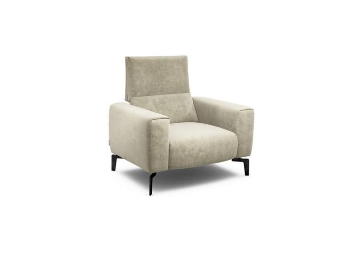 Sensoo Sessel Cosy, Natur, Metall, 110x85x86-94 cm, Stoffauswahl, Wohnzimmer, Sessel, Sonstige Sessel