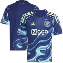 Adidas, Jungen, Fussballtrikot, Ajax Auswärtstrikot Kinder (140), Blau