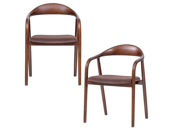 ARMLEHNSTUHL-SET Bran Braun 2-teilig