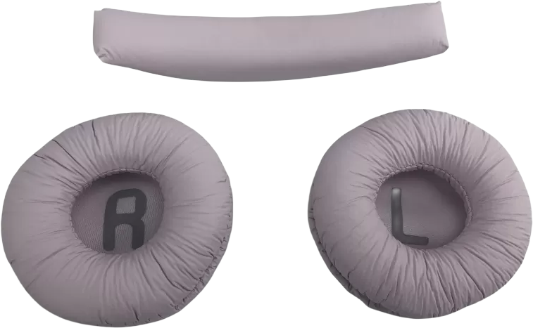 INF Ohrpolster und Kopfbügelkissen JBL T450/T500 BT, Tune600, 510BT, JR300 Rosa