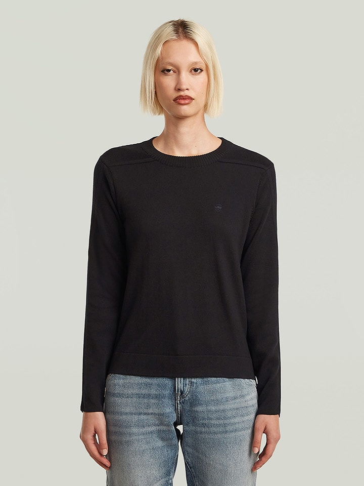 G-Star Pullover in Schwarz - L
