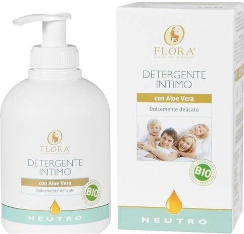 FLORA Gel Intimo Neutro con Aloe Vera 250 ml