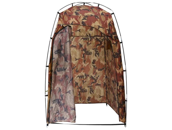 vidaXL Dusch-/WC-/Umkleidezelt Camouflage