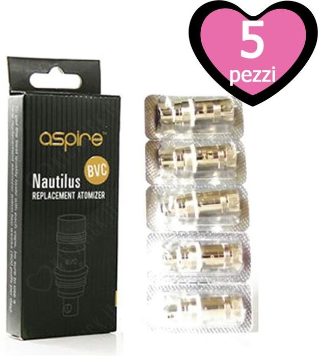 Aspire Resistenze  Nautilus Bvc Coil - 5 Pezzi