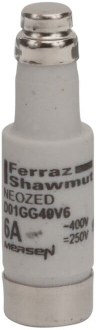 Mersen Fusible NEOZED D01 gG 6A/400V D01GG40V6 (B215695)