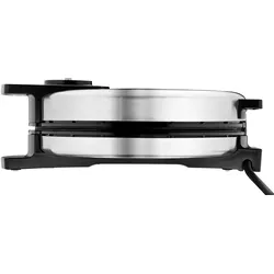 WMF Lono Waffeleisen (415210011), Waffeleisen, Silber, Schwarz