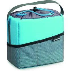 Cullmann CAMERA CONTAINER (medium) cyan/grey, camera insert, Kameratasche, Blau, Grau