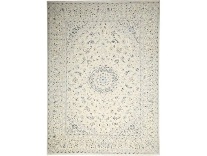 Nain 9La Teppich 251x344 Handgeknüpft Orientteppich Perserteppich Wolle mit Seide