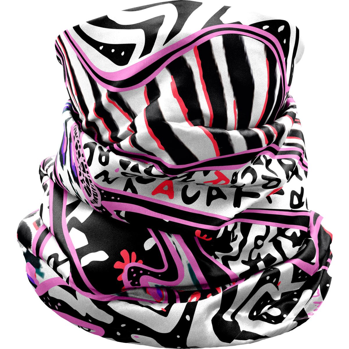 Crazy Neck Gaiter Light zebra mix (X145) TU W22385001X-00 X145 TU