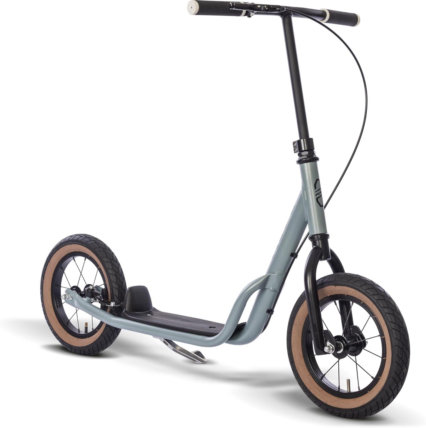 Kinderroller R 07 L mit Luftreifen, V-Bremse, aschblau