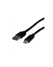 ROLINE RM USB3.2 Gen1 Kabel A-C ST/ST 1m Daten< 5Gbit/s Strom 5V/900mA Digital/Daten Strom/Netzteil 1 m (11.45.9011)