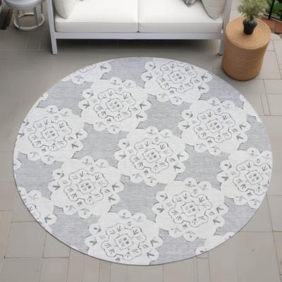 Addison Rugs Machine Washable Indoor/ Outdoor Global Motif Chantille Rug