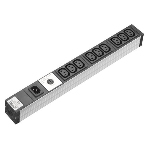 Rittal Socket strips for IEC (9)C13Cord Length () wire (7240201)