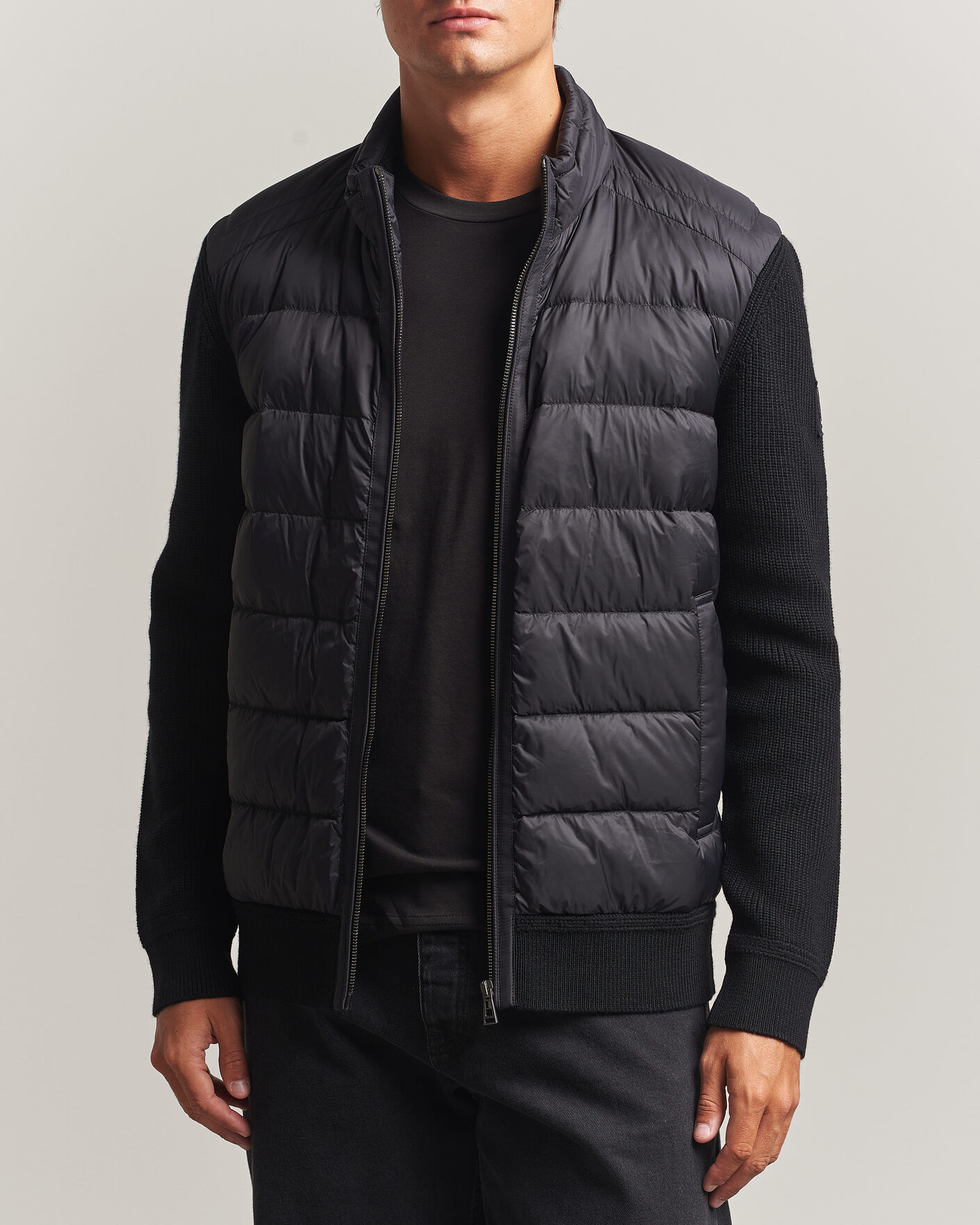 Belstaff Compound Hybrid Jacket Black men L Sort