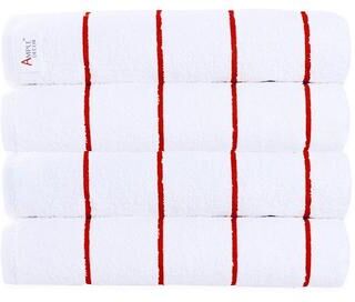 "Superior Cotton Beach Towel Cabana Striped by Ample Decor-Pack of 4-16 - 30"" x 68"""
