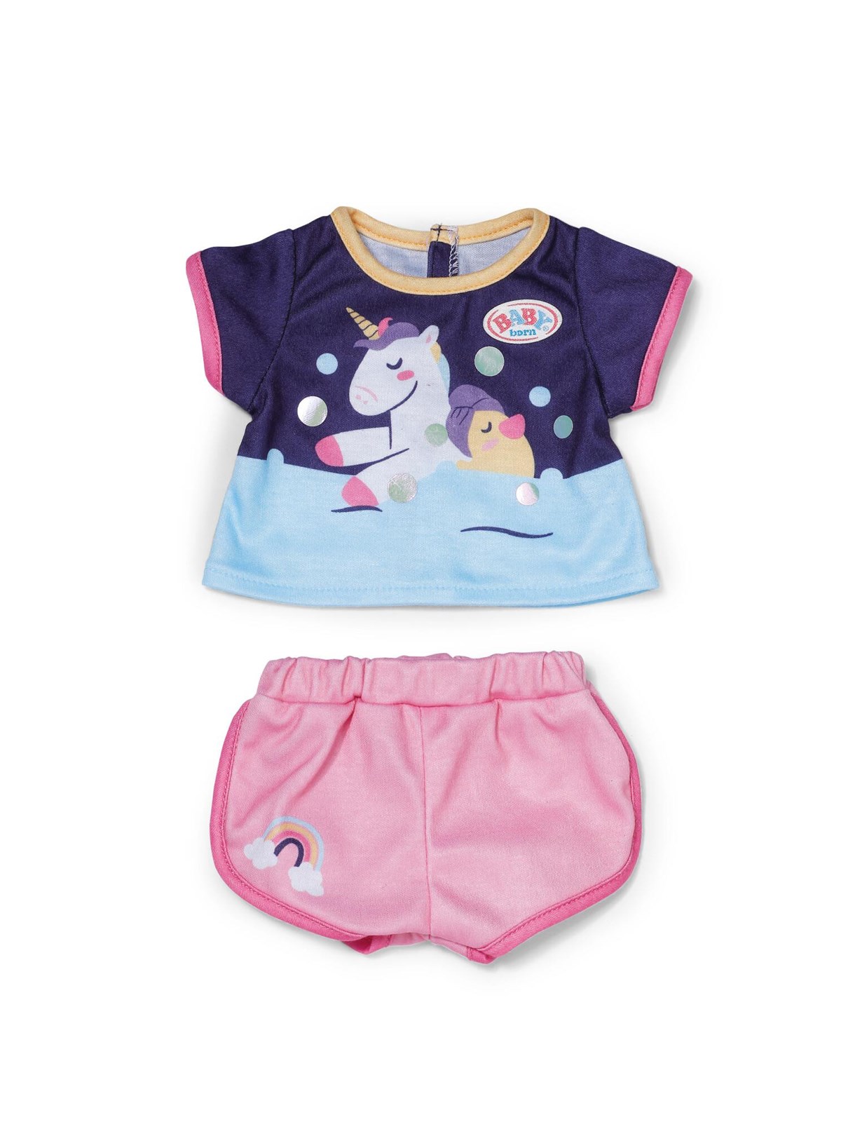 Baby Born Unicorn Short Pyjamas 43cm