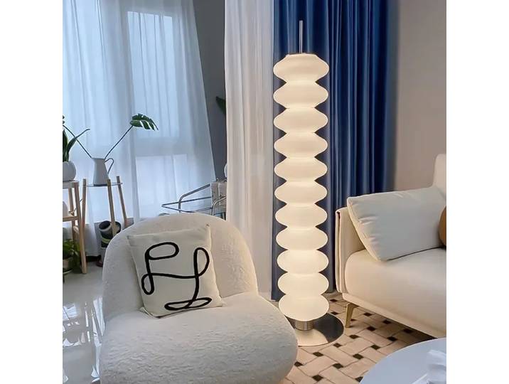 Lampadaire design nordique pour salon, chambre à coucher, couloir et décoration de pièce, éclairage intérieur, lampe d'am