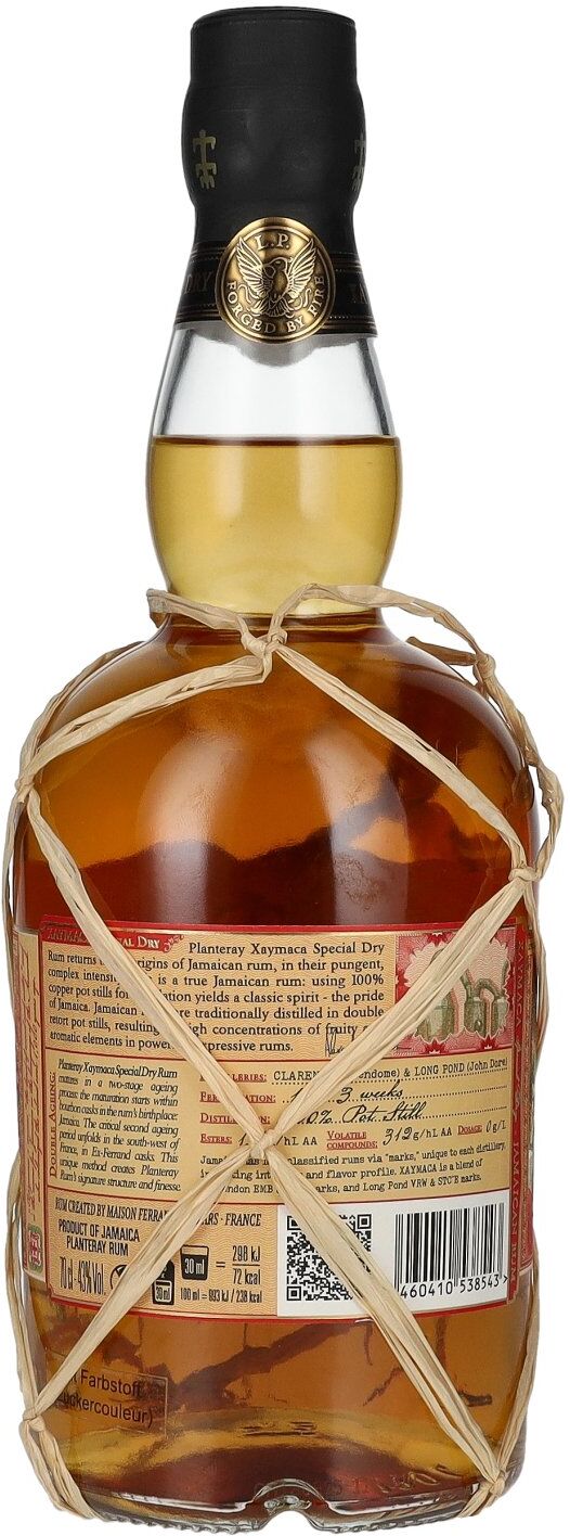 Planteray Rum XAYMACA Special Dry Jamaican Rum 43% Vol. 0,7l