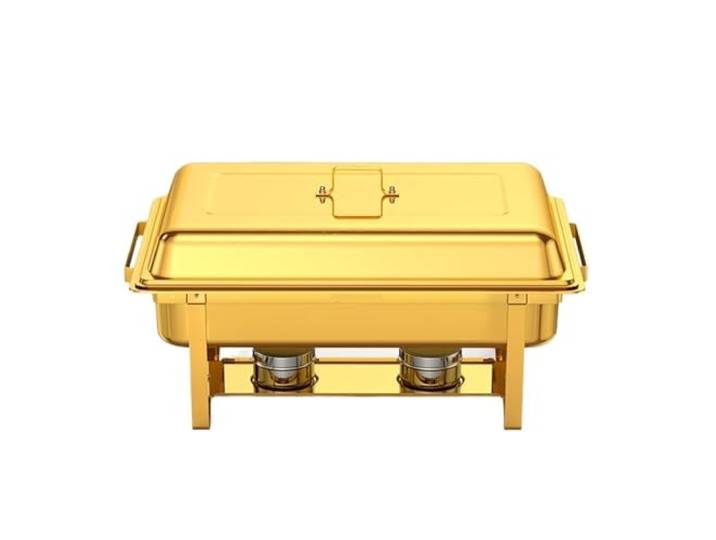 Quadratischer 10-Liter-Chafing Dish – Ideal for Partys, Buffets, Hochzeiten Und Geburtstagsfeiern Langanhaltende WäRme