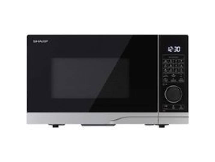 Micro-ondes combiné - Sharp - YC-PC284AE-S - 28L - Gril - Noir et argent