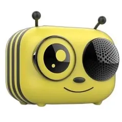 We-Vibe Enceinte Bluetooth WeKids Abeille RMS 5W, BT 5.0, Aux IN, Carte micro SD, batter, Bluetooth Lautsprecher
