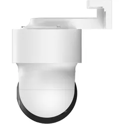 iGet HOME Kamera CS8 Weiss - WiFi 2K IP Kamera drehbar, Nachtsicht, Audio, IP65, Auto-Tracking (2560 x 1440 Pixels), Netzwerkkamera, Weiss