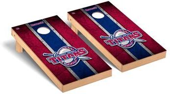 Skip's Garage Detroit Mercy Titans Vintage Cornhole Board Set