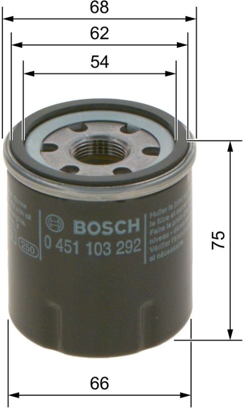 Ölfilter BOSCH 0 451 103 292
