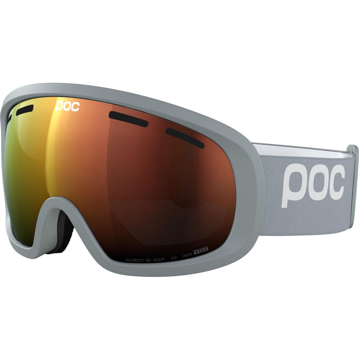POC Fovea Mid granite grey/partly sunny orange (9637) ONE PC408429637ONE1